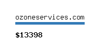 ozoneservices.com Website value calculator