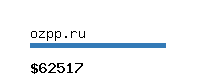 ozpp.ru Website value calculator