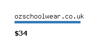 ozschoolwear.co.uk Website value calculator