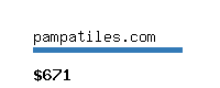 pampatiles.com Website value calculator