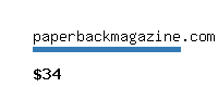 paperbackmagazine.com Website value calculator