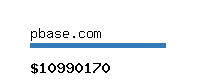 pbase.com Website value calculator