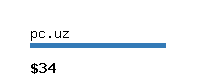 pc.uz Website value calculator