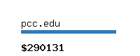 pcc.edu Website value calculator