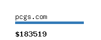 pcgs.com Website value calculator