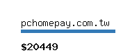 pchomepay.com.tw Website value calculator