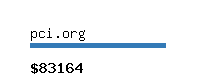 pci.org Website value calculator