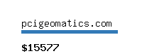 pcigeomatics.com Website value calculator