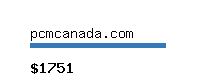 pcmcanada.com Website value calculator