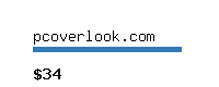 pcoverlook.com Website value calculator