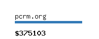 pcrm.org Website value calculator