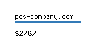 pcs-company.com Website value calculator