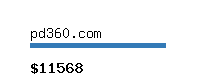 pd360.com Website value calculator