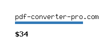 pdf-converter-pro.com Website value calculator