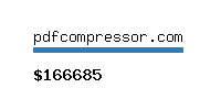 pdfcompressor.com Website value calculator