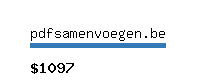 pdfsamenvoegen.be Website value calculator