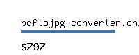pdftojpg-converter.online Website value calculator