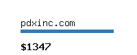 pdxinc.com Website value calculator