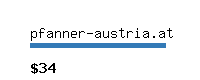 pfanner-austria.at Website value calculator