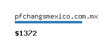 pfchangsmexico.com.mx Website value calculator