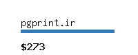 pgprint.ir Website value calculator