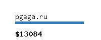 pgsga.ru Website value calculator