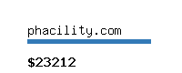 phacility.com Website value calculator