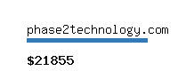 phase2technology.com Website value calculator