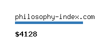 philosophy-index.com Website value calculator