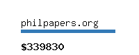 philpapers.org Website value calculator