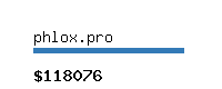phlox.pro Website value calculator