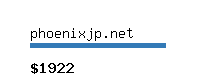 phoenixjp.net Website value calculator