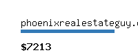 phoenixrealestateguy.com Website value calculator