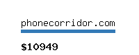 phonecorridor.com Website value calculator