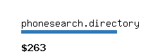 phonesearch.directory Website value calculator