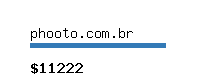 phooto.com.br Website value calculator