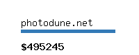 photodune.net Website value calculator