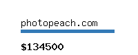 photopeach.com Website value calculator