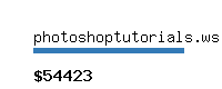 photoshoptutorials.ws Website value calculator