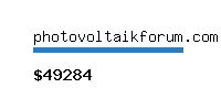 photovoltaikforum.com Website value calculator