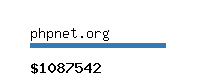 phpnet.org Website value calculator