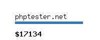 phptester.net Website value calculator