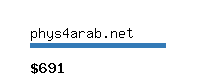 phys4arab.net Website value calculator