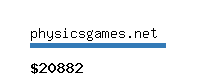 physicsgames.net Website value calculator