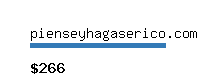 pienseyhagaserico.com Website value calculator