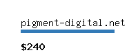 pigment-digital.net Website value calculator