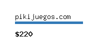 pikijuegos.com Website value calculator