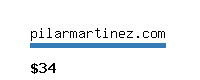 pilarmartinez.com Website value calculator