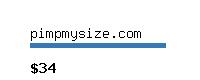 pimpmysize.com Website value calculator