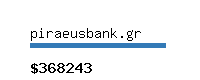 piraeusbank.gr Website value calculator